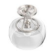 1-light-simple-dome-semi-flush-mount Load image into Gallery viewer, 1-light-simple-dome-semi-flush-mount