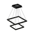 54w-3000k-dimmable-two-tier-square-led-modern-chandelier-lights Load image into Gallery viewer, 54w-3000k-dimmable-two-tier-square-led-modern-chandelier-lights