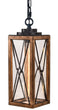 Outdoor Pendant Light Farmhouse Exterior Hanging Lantern with Clear Glass Shade for Porch, Patio, Entryway, ETL List Load image into Gallery viewer, Outdoor Pendant Light Farmhouse Exterior Hanging Lantern with Clear Glass Shade for Porch, Patio, Entryway, ETL List