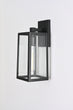 1-Light, Wall Mount Light with Clear Glass, Black, Wall Lamp for Outside House Load image into Gallery viewer, 1-Light, Wall Mount Light with Clear Glass, Black, Wall Lamp for Outside House