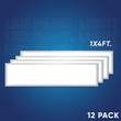 1 - ft x 4 - ft LED Panel Light 20/30/40 Watt Adjustable, 4000K/5000K/6500K CCT Changeable, Dip Switch, 0 - 10V Dim, 120 - 277V, ETL, DLC 5.1, Recessed Back - lit Fixture - LEDMyPlace Load image into Gallery viewer, 1 - ft x 4 - ft LED Panel Light 20/30/40 Watt Adjustable, 4000K/5000K/6500K CCT Changeable, Dip Switch, 0 - 10V Dim, 120 - 277V, ETL, DLC 5.1, Recessed Back - lit Fixture - LEDMyPlace