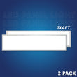 1 - ft x 4 - ft LED Panel Light 20/30/40 Watt Adjustable, 4000K/5000K/6500K CCT Changeable, Dip Switch, 0 - 10V Dim, 120 - 277V, ETL, DLC 5.1, Recessed Back - lit Fixture - LEDMyPlace Load image into Gallery viewer, 1 - ft x 4 - ft LED Panel Light 20/30/40 Watt Adjustable, 4000K/5000K/6500K CCT Changeable, Dip Switch, 0 - 10V Dim, 120 - 277V, ETL, DLC 5.1, Recessed Back - lit Fixture - LEDMyPlace