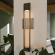 1 - Light, Outdoor Wall Sconce Light, Wall Mount Lantern, 1X60W, GU10 Base, Clear Seedy Glass, a Protective Clear Acrylic Cylinder, Bronze 28 1/2" H x 4" W, Extends 4" from the wall - LEDMyPlace Load image into Gallery viewer, 1 - Light, Outdoor Wall Sconce Light, Wall Mount Lantern, 1X60W, GU10 Base, Clear Seedy Glass, a Protective Clear Acrylic Cylinder, Bronze 28 1/2" H x 4" W, Extends 4" from the wall - LEDMyPlace