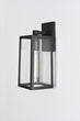 1 - Light, Wall Mount Light with Clear Glass, Black, Wall Lamp for Outside House - LEDMyPlace Load image into Gallery viewer, 1 - Light, Wall Mount Light with Clear Glass, Black, Wall Lamp for Outside House - LEDMyPlace
