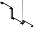1 - Lights, Modern Linear Chandelier Light, 16W, 3000K, 800LM, Suspension Fixture, Matte black Body Finish, Dimmable, 31.5''×1.3''×71'' (Dimension) - LEDMyPlace Load image into Gallery viewer, 1 - Lights, Modern Linear Chandelier Light, 16W, 3000K, 800LM, Suspension Fixture, Matte black Body Finish, Dimmable, 31.5''×1.3''×71'' (Dimension) - LEDMyPlace