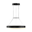 1 - Ring, Modern Nature White LED Pendant Light, 29W, 3000K, 1532LM, Dimmable, Diameter 17.7''×55'' - LEDMyPlace Load image into Gallery viewer, 1 - Ring, Modern Nature White LED Pendant Light, 29W, 3000K, 1532LM, Dimmable, Diameter 17.7''×55'' - LEDMyPlace