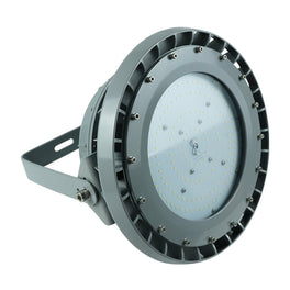 100 Watt LED Explosion Proof Round High Bay Light, B Series, Non Dimmable, 5000K, 13500LM, AC100-277V, IP66, Hazardous Location Lighting Fixtures 100 Watt LED Explosion Proof Round High Bay Light, B Series, Non Dimmable, 5000K, 13500LM, AC100-277V, IP66, Hazardous Location Lighting Fixtures