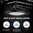 100W UFO High Bay LED Shop Lights 4000K, 1 - 10V Dimmable, AC120 - 277V, UL, DLC Listed, Commercial Warehouse Workshop Garage Factory Lighting Fixture - LEDMyPlace Load image into Gallery viewer, 100W UFO High Bay LED Shop Lights 4000K, 1 - 10V Dimmable, AC120 - 277V, UL, DLC Listed, Commercial Warehouse Workshop Garage Factory Lighting Fixture - LEDMyPlace