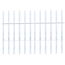 12-Pcs Flexible LED Back Lighting Series With Tape Adhesive Backside, DC24V, 6W/bar, 600LM, 7000K, IP33, UL, RoHS Listed, Pure White 12-Pcs Flexible LED Back Lighting Series With Tape Adhesive Backside, DC24V, 6W/bar, 600LM, 7000K, IP33, UL, RoHS Listed, Pure White