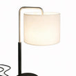 12.75″D x 23″H Modern Desk Lamp with White Linen Shade – Black or Brushed Nickel Finish - 2 Pack - LEDMyPlace Load image into Gallery viewer, 12.75″D x 23″H Modern Desk Lamp with White Linen Shade – Black or Brushed Nickel Finish - 2 Pack - LEDMyPlace