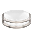 14 inch Dimmable LED Flush Mount Ceiling Lights, Double Ring, 25W,1750 Lumens, 3000K/4000K/5000K Switchable Ceiling Lights, Brushed Nickel Finish Steel, For Hallway Kitchen Stairwell, ETL Listed - LEDMyPlace Load image into Gallery viewer, 14 inch Dimmable LED Flush Mount Ceiling Lights, Double Ring, 25W,1750 Lumens, 3000K/4000K/5000K Switchable Ceiling Lights, Brushed Nickel Finish Steel, For Hallway Kitchen Stairwell, ETL Listed - LEDMyPlace