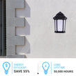 15W LED Outdoor Wall Sconce lighting Fixtures, 5000K (Daylight White), Textured Black Finish, 800 Lumens, ETL Listed - LEDMyPlace Load image into Gallery viewer, 15W LED Outdoor Wall Sconce lighting Fixtures, 5000K (Daylight White), Textured Black Finish, 800 Lumens, ETL Listed - LEDMyPlace