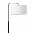 15″W x 60″H Floor Lamp with White Linen Shade – Black or Brushed Nickel Finish - 2 Pack - LEDMyPlace Load image into Gallery viewer, 15″W x 60″H Floor Lamp with White Linen Shade – Black or Brushed Nickel Finish - 2 Pack - LEDMyPlace