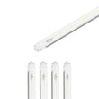 T8 8ft LED Tube/Bulb - 32/36/40/48W Wattage Adjustable, 130lm/w, 3000K/4000K/5000K/6500K CCT Changeable, Clear, R17D Base,- Ballast Bypass Load image into Gallery viewer, T8 8ft LED Tube/Bulb - 32/36/40/48W Wattage Adjustable, 130lm/w, 3000K/4000K/5000K/6500K CCT Changeable, Clear, R17D Base,- Ballast Bypass