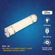 Half Cylinder Bathroom Light Fixtures, CCT Changeable, Dimmable , Brushed Nickel Finish, Bathroom Vanity Lighting Load image into Gallery viewer, Half Cylinder Bathroom Light Fixtures, CCT Changeable, Dimmable , Brushed Nickel Finish, Bathroom Vanity Lighting