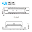 40 Watt 4FT LED Explosion Proof Linear Light, I Series, Non Dimmable, 5000K, 5400LM, AC100-277V, IP66, Hazardous Location Lighting Fixtures Load image into Gallery viewer, 40 Watt 4FT LED Explosion Proof Linear Light, I Series, Non Dimmable, 5000K, 5400LM, AC100-277V, IP66, Hazardous Location Lighting Fixtures