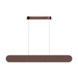 2 - Lights, LED Linear Suspension Light, Pendant Mounting, 40W, 3000K, 2000LM, Brushed brown Body Finish, Dimmable - LEDMyPlace Load image into Gallery viewer, 2 - Lights, LED Linear Suspension Light, Pendant Mounting, 40W, 3000K, 2000LM, Brushed brown Body Finish, Dimmable - LEDMyPlace