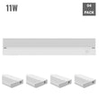 led-under-cabinet-light-120v-white-cct-changeable-3000k-4000k-5000k Load image into Gallery viewer, led-under-cabinet-light-120v-white-cct-changeable-3000k-4000k-5000k