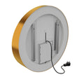 24 Inch Round LED Lighted Bathroom Vanity Mirror with Shelf, Touch Switch, Defogger and CCT Remembrance, CRI 90+, Raven Round Style - LEDMyPlace Load image into Gallery viewer, 24 Inch Round LED Lighted Bathroom Vanity Mirror with Shelf, Touch Switch, Defogger and CCT Remembrance, CRI 90+, Raven Round Style - LEDMyPlace