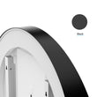 24 Inch Round LED Lighted Bathroom Vanity Mirror with Shelf, Touch Switch, Defogger and CCT Remembrance, CRI 90+, Raven Round Style - LEDMyPlace Load image into Gallery viewer, 24 Inch Round LED Lighted Bathroom Vanity Mirror with Shelf, Touch Switch, Defogger and CCT Remembrance, CRI 90+, Raven Round Style - LEDMyPlace