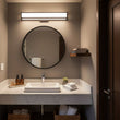 24″W x 3.5″D x 4.72″H Black LED Wall Light with Integrated 20W LED 3CCT – Hardwired - LEDMyPlace Load image into Gallery viewer, 24″W x 3.5″D x 4.72″H Black LED Wall Light with Integrated 20W LED 3CCT – Hardwired - LEDMyPlace