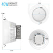 10-inch-led-dimmable-downlight-40w-5000k Load image into Gallery viewer, 10-inch-led-dimmable-downlight-40w-5000k