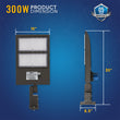 300w_parking_lot_lights_with_photocell Load image into Gallery viewer, 300w_parking_lot_lights_with_photocell