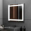 36 in. X 36 in. LED Lighted Bathroom Vanity Mirror, Anti Fog, CRI 90+, Adjustable Color Temperature & Remembrance, Makeup Mirror, Touch Button, Inner Window Style - LEDMyPlace Load image into Gallery viewer, 36 in. X 36 in. LED Lighted Bathroom Vanity Mirror, Anti Fog, CRI 90+, Adjustable Color Temperature & Remembrance, Makeup Mirror, Touch Button, Inner Window Style - LEDMyPlace