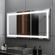 36 in. x 48 in. Vanity Mirror with Lights, Anti - Fog, CRI 90+, Makeup Mirror with Lights, Touch Switch Control, CCT Adjustable With Remembrance, LED Mirror for Bathroom, Inner Window Style - LEDMyPlace Load image into Gallery viewer, 36 in. x 48 in. Vanity Mirror with Lights, Anti - Fog, CRI 90+, Makeup Mirror with Lights, Touch Switch Control, CCT Adjustable With Remembrance, LED Mirror for Bathroom, Inner Window Style - LEDMyPlace