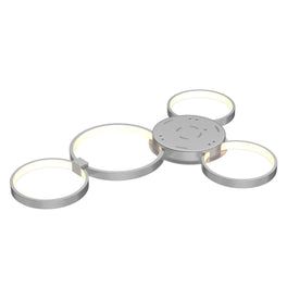 4 Rings, LED Circle Flushmount Lights, 41W, 3000K, 2986LM, Hallway Light Fixtures, 4 Rings, LED Circle Flushmount Lights, 41W, 3000K, 2986LM, Hallway Light Fixtures,