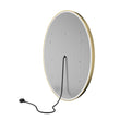 Oval LED Lighted Bathroom Vanity Mirror, Touch Switch, Anti - Fog Wall Mounted Makeup Mirror & CCT Remembrance, CRI 90+, LED Oval Mirror for Bathroom, Lunar Style - LEDMyPlace Load image into Gallery viewer, Oval LED Lighted Bathroom Vanity Mirror, Touch Switch, Anti - Fog Wall Mounted Makeup Mirror & CCT Remembrance, CRI 90+, LED Oval Mirror for Bathroom, Lunar Style - LEDMyPlace