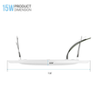 5 in. and 6 in. LED Recessed Lighting, Surface Mount Disk Light, Round, 15W, Triac Dimming, ETL, Energy Star Listed, For Family Room, Kitchens, Hallways, Basement - LEDMyPlace Load image into Gallery viewer, 5 in. and 6 in. LED Recessed Lighting, Surface Mount Disk Light, Round, 15W, Triac Dimming, ETL, Energy Star Listed, For Family Room, Kitchens, Hallways, Basement - LEDMyPlace