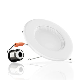 5 in. and 6 in. Recessed LED Downlight, 15W, 1100LM, Baffle-trim, Dimmable, Energy Star & ETL, Easy Retrofit Installation, LED Can Lights 5 in. and 6 in. Recessed LED Downlight, 15W, 1100LM, Baffle-trim, Dimmable, Energy Star & ETL, Easy Retrofit Installation, LED Can Lights