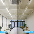 T8 8ft LED Tube/Bulb - 32/36/40/48W Wattage Adjustable, 130lm/w, 3000K/4000K/5000K/6500K CCT Changeable, Clear, R17D Base,- Ballast Bypass Load image into Gallery viewer, T8 8ft LED Tube/Bulb - 32/36/40/48W Wattage Adjustable, 130lm/w, 3000K/4000K/5000K/6500K CCT Changeable, Clear, R17D Base,- Ballast Bypass