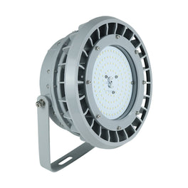 60 Watt LED Explosion Proof Round High Bay Light, B Series, Dimmable, 5000K, 8400LM, AC100-277V, IP66, Hazardous Location Lighting Fixtures 60 Watt LED Explosion Proof Round High Bay Light, B Series, Dimmable, 5000K, 8400LM, AC100-277V, IP66, Hazardous Location Lighting Fixtures