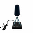 6.25″W x 16.2″H Black/Blue Table Lamp with E12 Socket, Outlet, and USB Ports - LEDMyPlace Load image into Gallery viewer, 6.25″W x 16.2″H Black/Blue Table Lamp with E12 Socket, Outlet, and USB Ports - LEDMyPlace