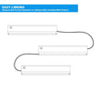 led-under-cabinet-light-120v-white-cct-changeable-3000k-4000k-5000k Load image into Gallery viewer, led-under-cabinet-light-120v-white-cct-changeable-3000k-4000k-5000k