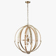 9 - Light Brass Finish Hardware with Nature Brown Corn Leaf Rope Pendant Light, E12 Base - LEDMyPlace Load image into Gallery viewer, 9 - Light Brass Finish Hardware with Nature Brown Corn Leaf Rope Pendant Light, E12 Base - LEDMyPlace