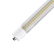 T8 8ft LED Tube/Bulb - 48w/40w/36w/32w Wattage Adjustable, 130lm/w, 3000k/4000k/5000k/6500k CCT Changeable, Clear, FA8 Single Pin, Double End Power - Ballast Bypass Load image into Gallery viewer, T8 8ft LED Tube/Bulb - 48w/40w/36w/32w Wattage Adjustable, 130lm/w, 3000k/4000k/5000k/6500k CCT Changeable, Clear, FA8 Single Pin, Double End Power - Ballast Bypass