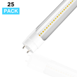 Hybrid T8 4ft LED Tube/Bulb - 22w/20w/18w/15w/12w/10w Wattage Adjustable, 130lm/w, 3000k/3500k/4000k/5000k/ 6000k/6500k CCT Changeable, Clear, Base G13, Single End/Double End Power - Ballast Compatible or Bypass Load image into Gallery viewer, Hybrid T8 4ft LED Tube/Bulb - 22w/20w/18w/15w/12w/10w Wattage Adjustable, 130lm/w, 3000k/3500k/4000k/5000k/ 6000k/6500k CCT Changeable, Clear, Base G13, Single End/Double End Power - Ballast Compatible or Bypass