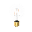 6 Watt Filament LED Light Bulb, Clear Dimmable A19 Medium (E26) Base, 120V/60Hz, 2700K, 600LM, 4-filament Load image into Gallery viewer, 6 Watt Filament LED Light Bulb, Clear Dimmable A19 Medium (E26) Base, 120V/60Hz, 2700K, 600LM, 4-filament