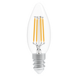 4W Filament LED Bulb, 2700K, 360LM, 120V/60Hz, 4short filament, E12 Base, Dimmable, Clear Glass, LED Candelabra Light Bulbs Load image into Gallery viewer, 4W Filament LED Bulb, 2700K, 360LM, 120V/60Hz, 4short filament, E12 Base, Dimmable, Clear Glass, LED Candelabra Light Bulbs