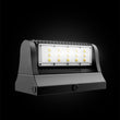 Outdoor Rotatable LED Wall Pack Light 40W 5700K 5400 Lumens, UL, DLC Listed, Bronze Finish, Waterproof Wall Light Load image into Gallery viewer, Outdoor Rotatable LED Wall Pack Light 40W 5700K 5400 Lumens, UL, DLC Listed, Bronze Finish, Waterproof Wall Light