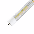 T8 8ft LED Tube/Bulb - 48w/40w/36w/32w Wattage Adjustable, 130lm/w, 3000k/4000k/5000k/6500k CCT Changeable, Clear, FA8 Single Pin, Double End Power - Ballast Bypass Load image into Gallery viewer, T8 8ft LED Tube/Bulb - 48w/40w/36w/32w Wattage Adjustable, 130lm/w, 3000k/4000k/5000k/6500k CCT Changeable, Clear, FA8 Single Pin, Double End Power - Ballast Bypass