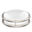 12 in. Dimmable LED Flush Mount Ceiling Lights, Double Ring, 14W, 1100LM, 3000K Warm White, Brushed Nickel Finish Steel, ETL Listed, For Hallway Kitchen Stairwell Load image into Gallery viewer, 12 in. Dimmable LED Flush Mount Ceiling Lights, Double Ring, 14W, 1100LM, 3000K Warm White, Brushed Nickel Finish Steel, ETL Listed, For Hallway Kitchen Stairwell