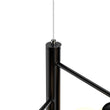 6-Lights, Chandelier, 47W, 3000K, Matte Black Body Finish, Dimmable Load image into Gallery viewer, 6-Lights, Chandelier, 47W, 3000K, Matte Black Body Finish, Dimmable