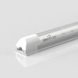 T8 8ft Integrated LED Tube Light 60W V-Shape 5000K Daylight White, Frosted, 8 Foot Plug and Play Linkable LED Shop Lights, Damp Location Load image into Gallery viewer, T8 8ft Integrated LED Tube Light 60W V-Shape 5000K Daylight White, Frosted, 8 Foot Plug and Play Linkable LED Shop Lights, Damp Location