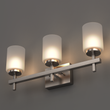 Brushed Nickel Bathroom Light Fixtures Load image into Gallery viewer, Brushed Nickel Bathroom Light Fixtures