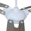 Innovator 52" Modern Wood Pattern Best Smart Ceiling Fan in White w/ LED Light & Remote (3-Blade) Works w/ Alexa/Google Home/Siri Load image into Gallery viewer, Innovator 52" Modern Wood Pattern Best Smart Ceiling Fan in White w/ LED Light & Remote (3-Blade) Works w/ Alexa/Google Home/Siri