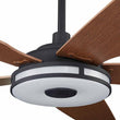 Explorer 52 In. Best Smart Ceiling Fan with Remote Control & Led Light, 5-Blade, Black/fine Wood Grain Pattern, Alexa/Google Home/Siri Compatible Load image into Gallery viewer, Explorer 52 In. Best Smart Ceiling Fan with Remote Control & Led Light, 5-Blade, Black/fine Wood Grain Pattern, Alexa/Google Home/Siri Compatible